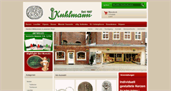 Desktop Screenshot of kuhlmann-muenster.de
